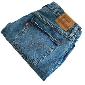 Levi’s 501 Premium Button Fly Men’s 31x30 Big E Straight Leg Denim Jeans EUC